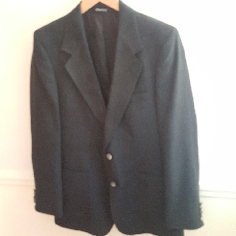 VTG LANVIN FeatherSuede Men's Blazer Sz 38/ medium